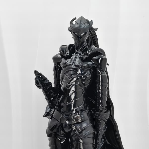 Solo Leveling Ridderfigur | Blood & Shadow Knight Statue | Anime Samleobjekt
