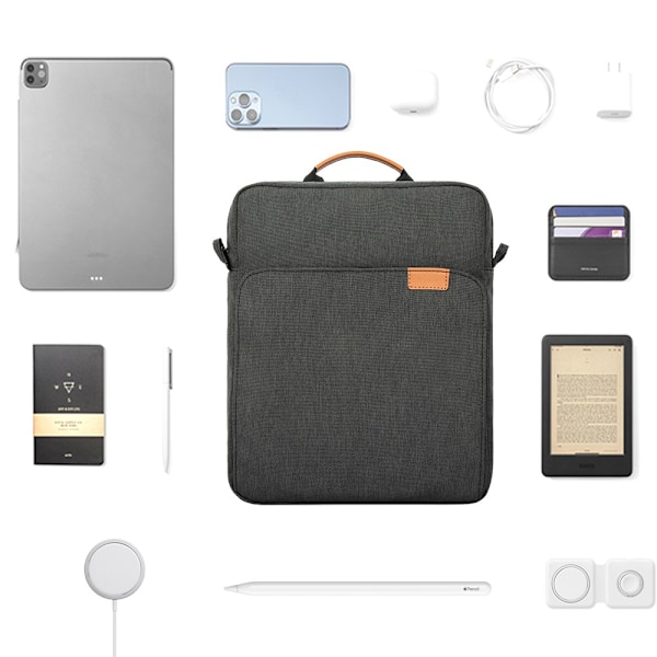 Vandtæt Tablet Taske Til 11\" iPad/Tablet Sort