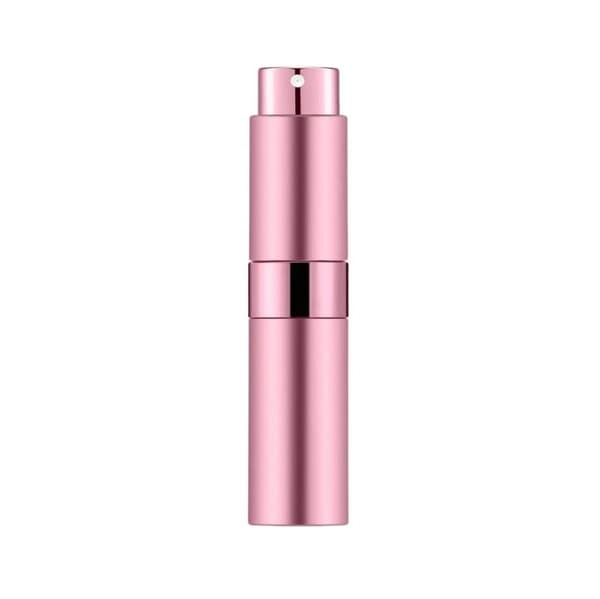 Reiseflaske for parfymepåfylling med pumpe 8 ml - Rosa