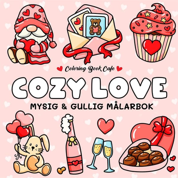 Cozy Love Målarbok 226