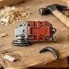 To-i-ett Makita Style Mini Sliper Nøkkelring-A