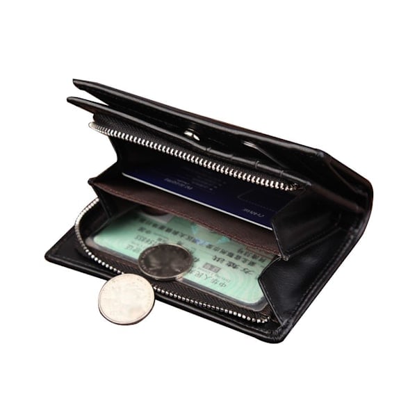 Herrepung med RFID-beskyttelse fra CarrKen Sort Black one size