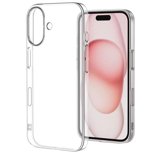 Kompatibel med iPhone 17 Transparent TPU-deksel 30