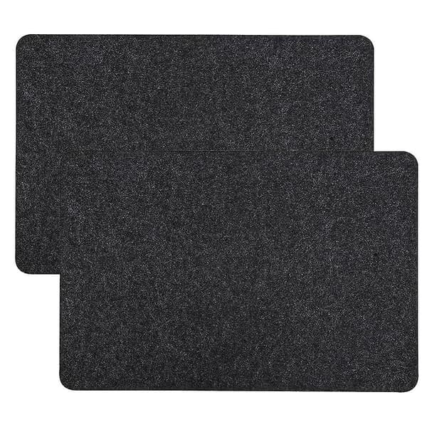 Luftfrityr varmeisolasjonsmatte, 2-pakning, benkeplatebeskytter, kaffemaskinmatte.