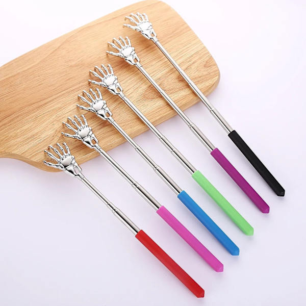 Teleskopisk Rygkradser - Telescopic Back Scratcher multicolor multifärg