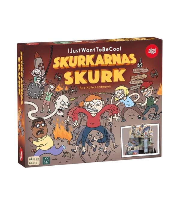 Skurkarnas Skurk -lautapeli SE multifärg multicolor