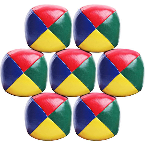 Juggling Ball for Beginners Leather Round Beanbag Throw Sandbag Game Sandbag