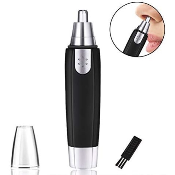 Nose Hair Trimmer, Battery Operated Ear and Nose Hair Trimmer