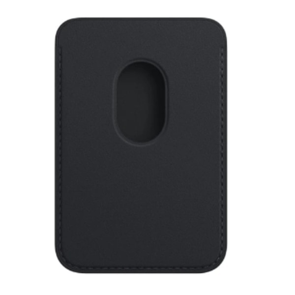 iPhone-nahkalompakko MagSafella – Musta