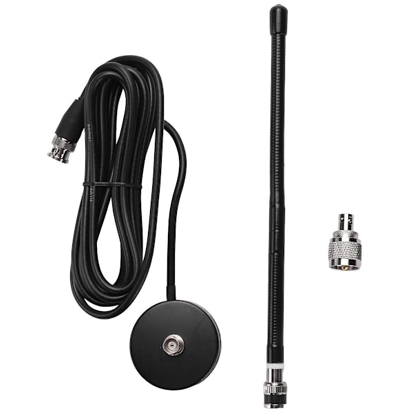 CB-antenni 27MHz Pehmeä Piiska Magneettinen Pohja BNC Pl259 Liitin CB-antenni Cobraan