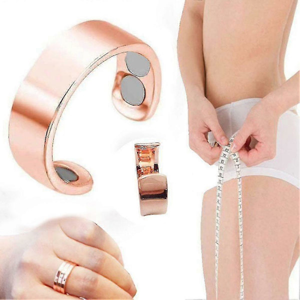 4 Magnetisk Lymfedrænage Terapeutisk Magnetisk Ring