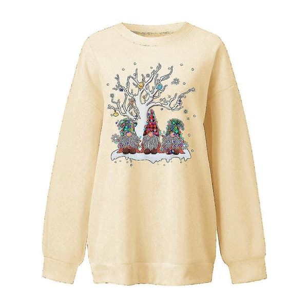 Jul Oversized Genser Dame Jul Nisser Genser Topp
