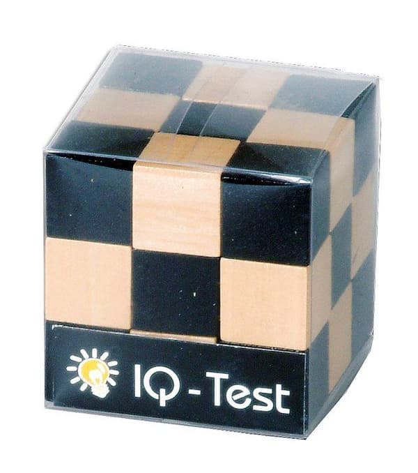 Orm-kub Svart/luonnonvärinen 3x3 multifärg multicolor