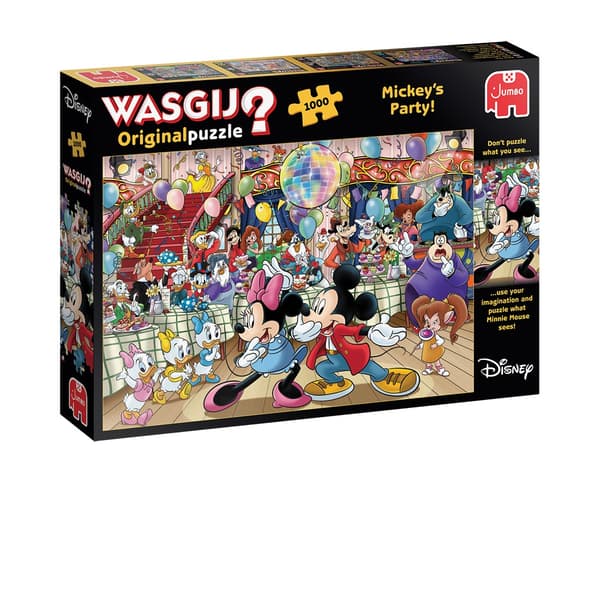 Original Mickeys Party Pussel 1000 multifärg Multifärg multicolor