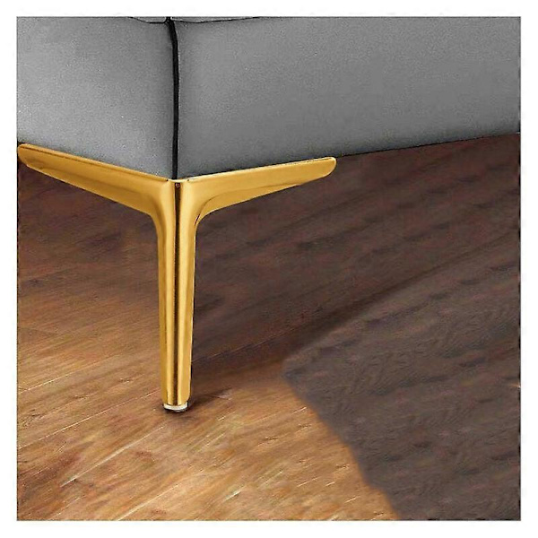 Møbelbensæt, moderne og minimalistisk design, robust og holdbart, 12 cm