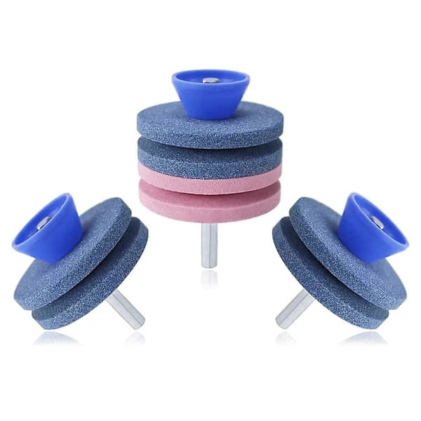 3-pack gräsklipparbladsslipsten, gräsklipparslipare, trädgårdsredskap/gräsklipparbladsslipsten, A