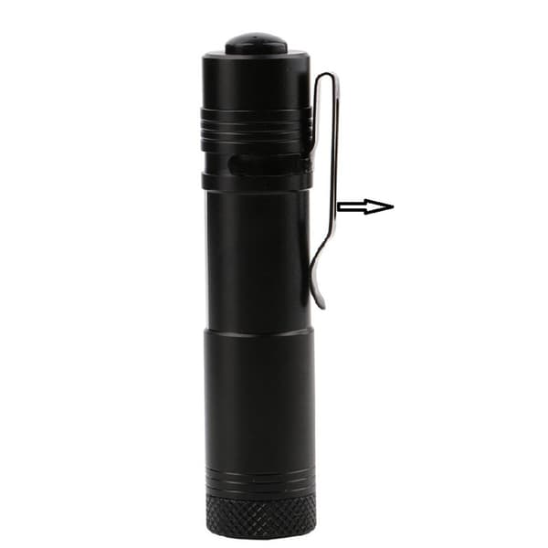Mini LED Pieni ja Kätevä Taskulamppu Svart