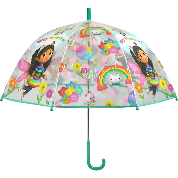 Gabby's Dollhouse -sateenvarjo multifärg multicolor