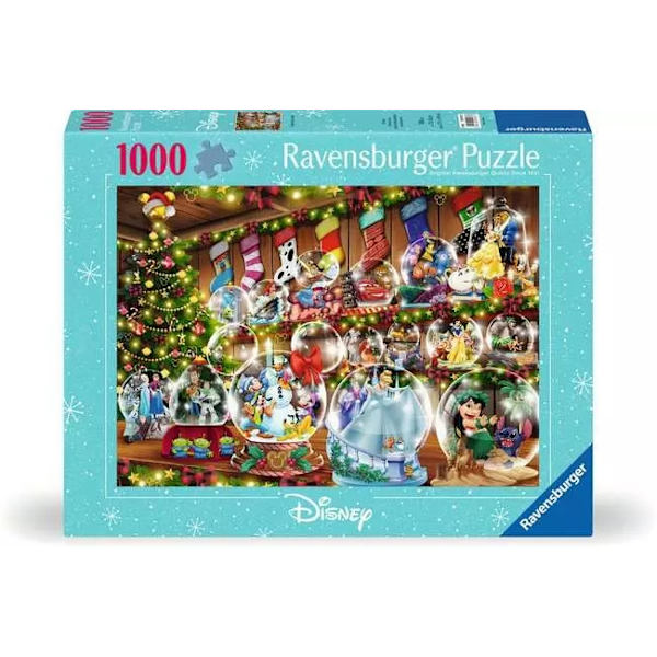 Pussel Snöglober 1000 bitar 1