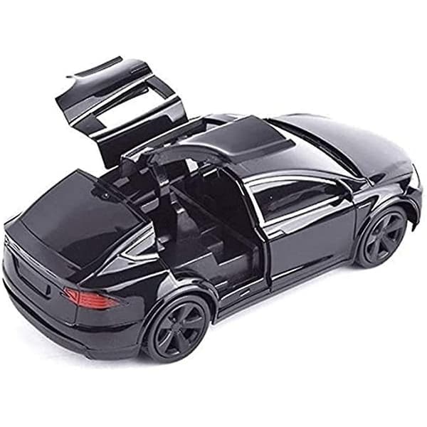 Nyår Jul 4-dörrars Tesla fjärrkontroll bil barnleksak julklapp
