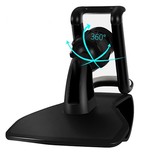 Praktisk Mobilholder til Instrumentbrættet Svart