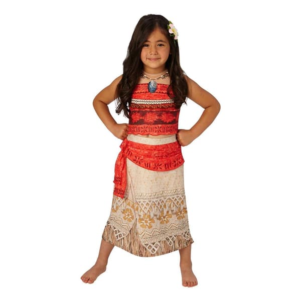 Peruukki Moana Lasten Naamiaisasut Bru Brun one size