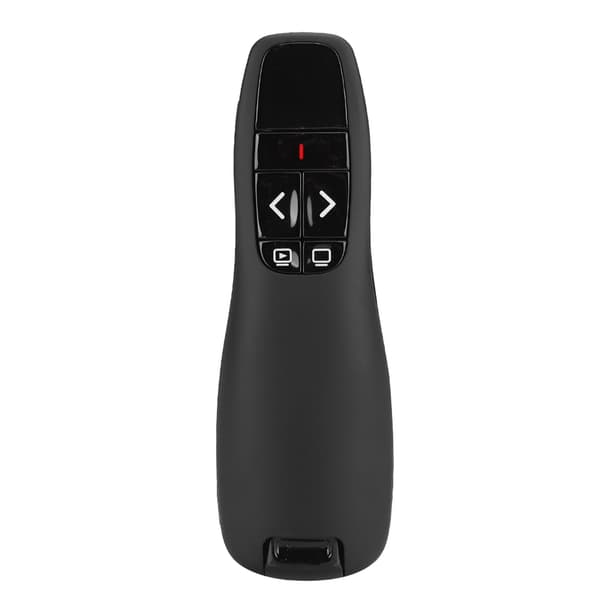 PPT Pen R400 Laser Presenter Wireless Electronic Pointer Remote Control Computer Accessories (3.6V-4.2V) Red Light