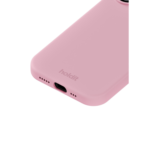 Kompatibelt iPhone 17-mobilskal i silikon Silikon Rosa