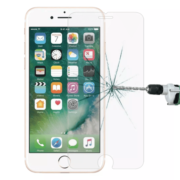 [2-PACK] Kompatibelt med iPhone 6 PLUS / iPhone 7 PLUS / iPhone 8 PLUS Skärmskydd i Härdat Glas Härdat Glas (9H)