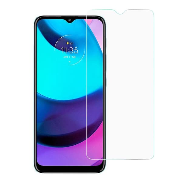 Yhteensopiva Moto E20/E30/E40 -näytönsuojan kanssa karkaistua lasia Transparent transparent
