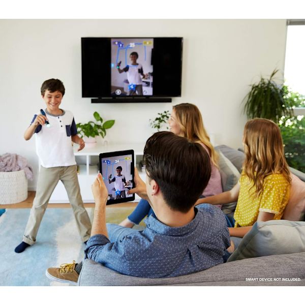 Pictionary Air Drawing Game med app, Familjespel med Light Pen och Word Card,