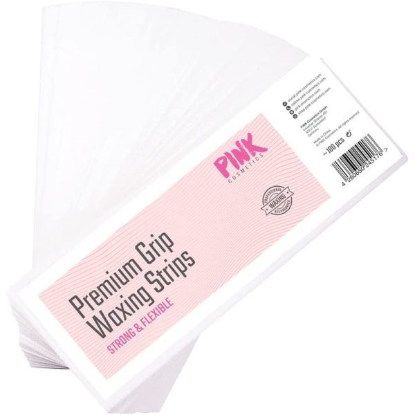 Professional quality strips from PINK Cosmetics (100 pieces) for wax and sugar paste
