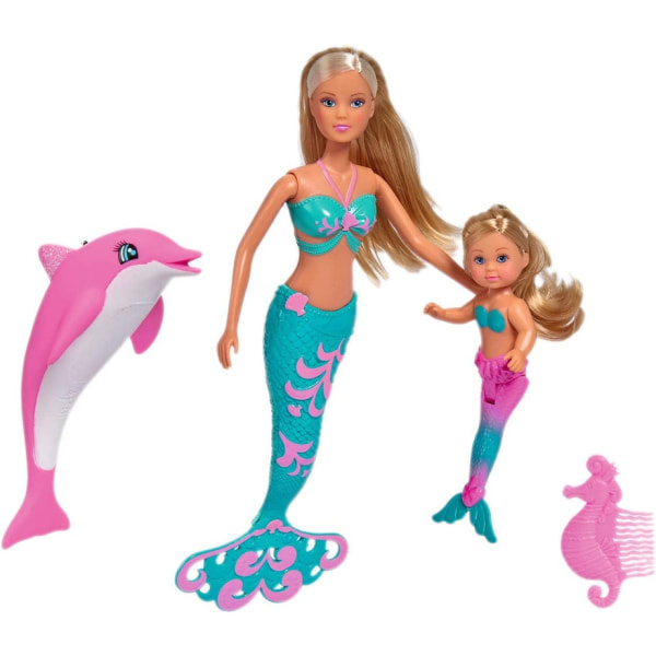 Steffi LOVE Mermaid Friends - Steffi och Evi som en sjöjungfru tillsammans med sina