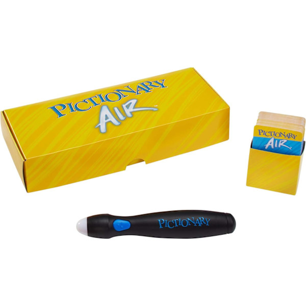 Pictionary Air Drawing Game med app, Familjespel med Light Pen och Word Card,