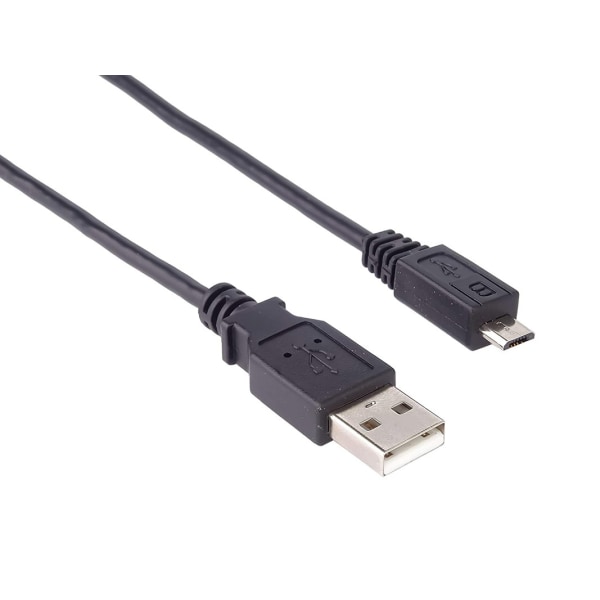 Micro USB anslutningskabel 3m, USB A-kontakt till Micro B-kontakt,