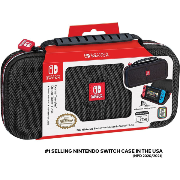 Nintendo Switch Deluxe Travel Case (Black) (Nintendo Switch)