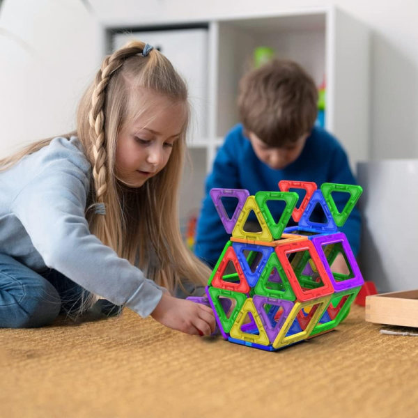 Magnetiska byggklossar 30st Set för barnspel
