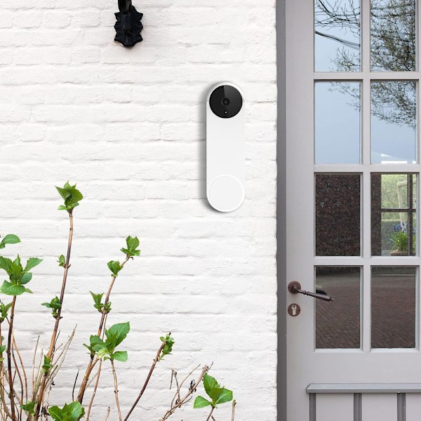 Silikonfodral för Google Nest Dörrklocka (Batteridriven), Skyddande Fodral Kompatibelt med Google Nest