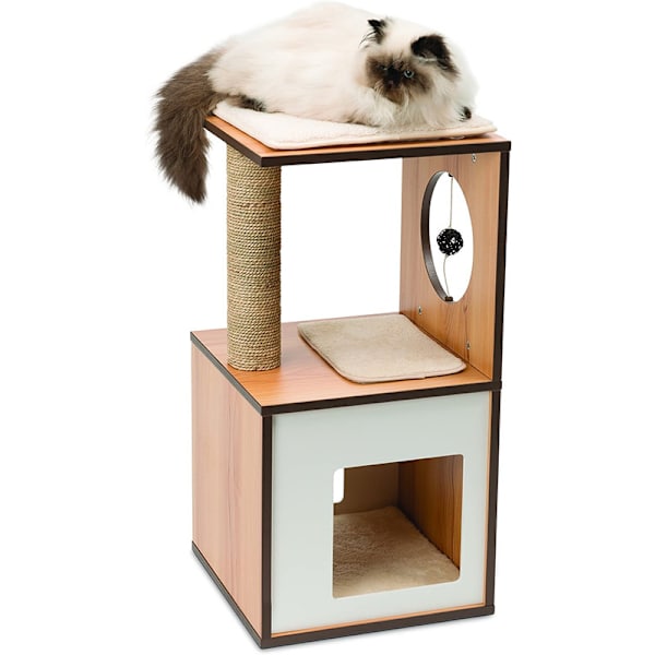 Vesper V-Box Cat Furniture S  walnut
