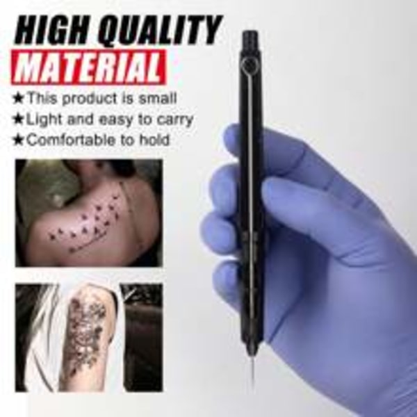 3D Hand Poke And Stick Tattoo Kit DIY With Tattoo Needles Ink Set For Body Art Hand Poke Stick Tattoo Beginners Practice Tool Tattoo Kit