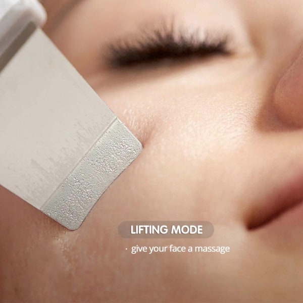 Ansiktshudskrubber, hudspatel Ansiktsskrapa pormask med 4 lägen för borttagning av pormaskar
