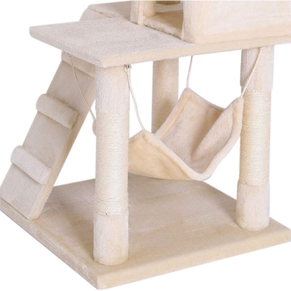 Cat Scratching Post, Height 133 cm  beige