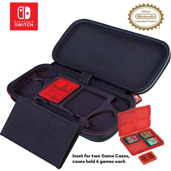 Nintendo Switch Deluxe Travel Case (Black) (Nintendo Switch)