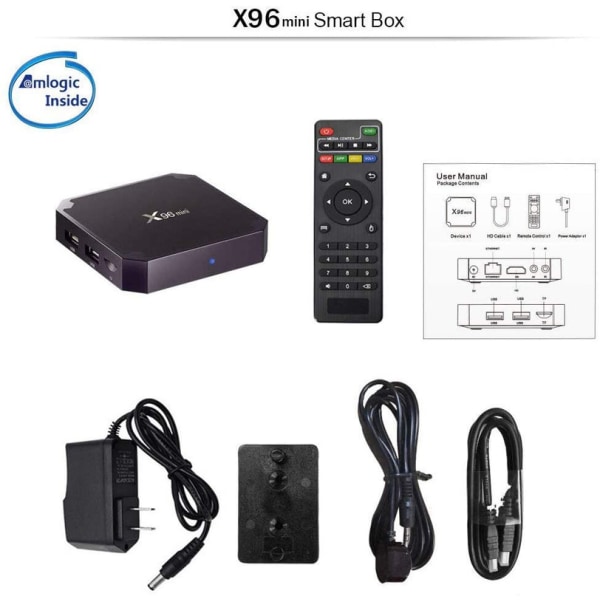 X96 Mini Smart TV Box Android 7.1.2 Amlogic S905W