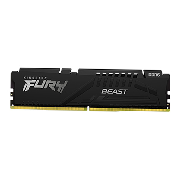 Kingston FURY Beast, 16 GB enkel minnesmodul DDR5, 5200MHz svart