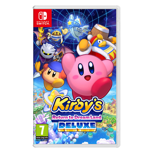 Nintendo Switch Kirby Star återvänder till Neverland Deluxe Edition europeisk version flerfärgad