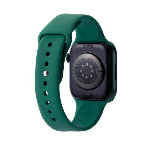 huamei H12 mini 41mm Grön Urtavla Grön Gummirem Smart Klocka grön