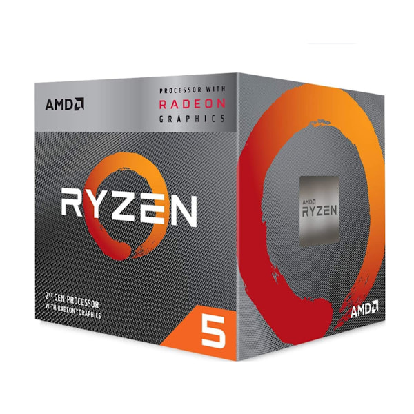 AMD Ryzen 5 3400G-processor - förpackad