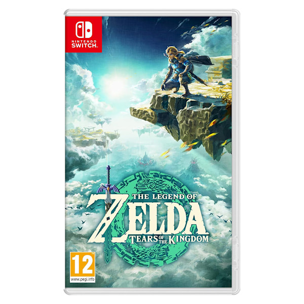 Nintendo Switch: The Legend of Zelda: Tears of the Kingdom, europeisk version flerfärgad