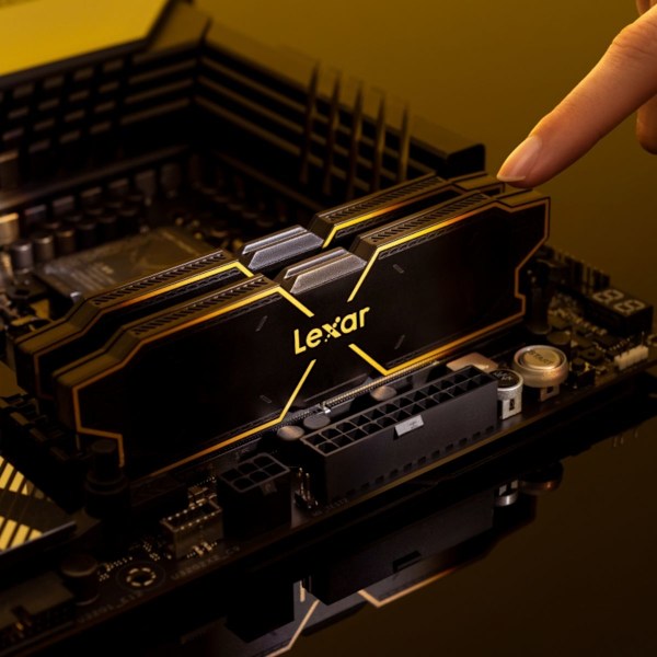 Lexar THOR OC 32G(16GX2) 6000Mhz DDR5 Stationär Minne Svart svart